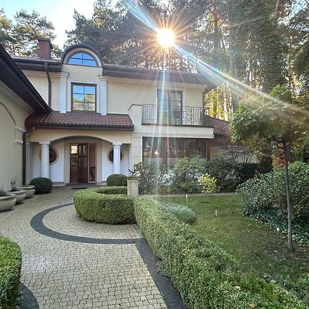 Luxury Villa Indoor Pool Warsaw Magdalenka Exterior foto