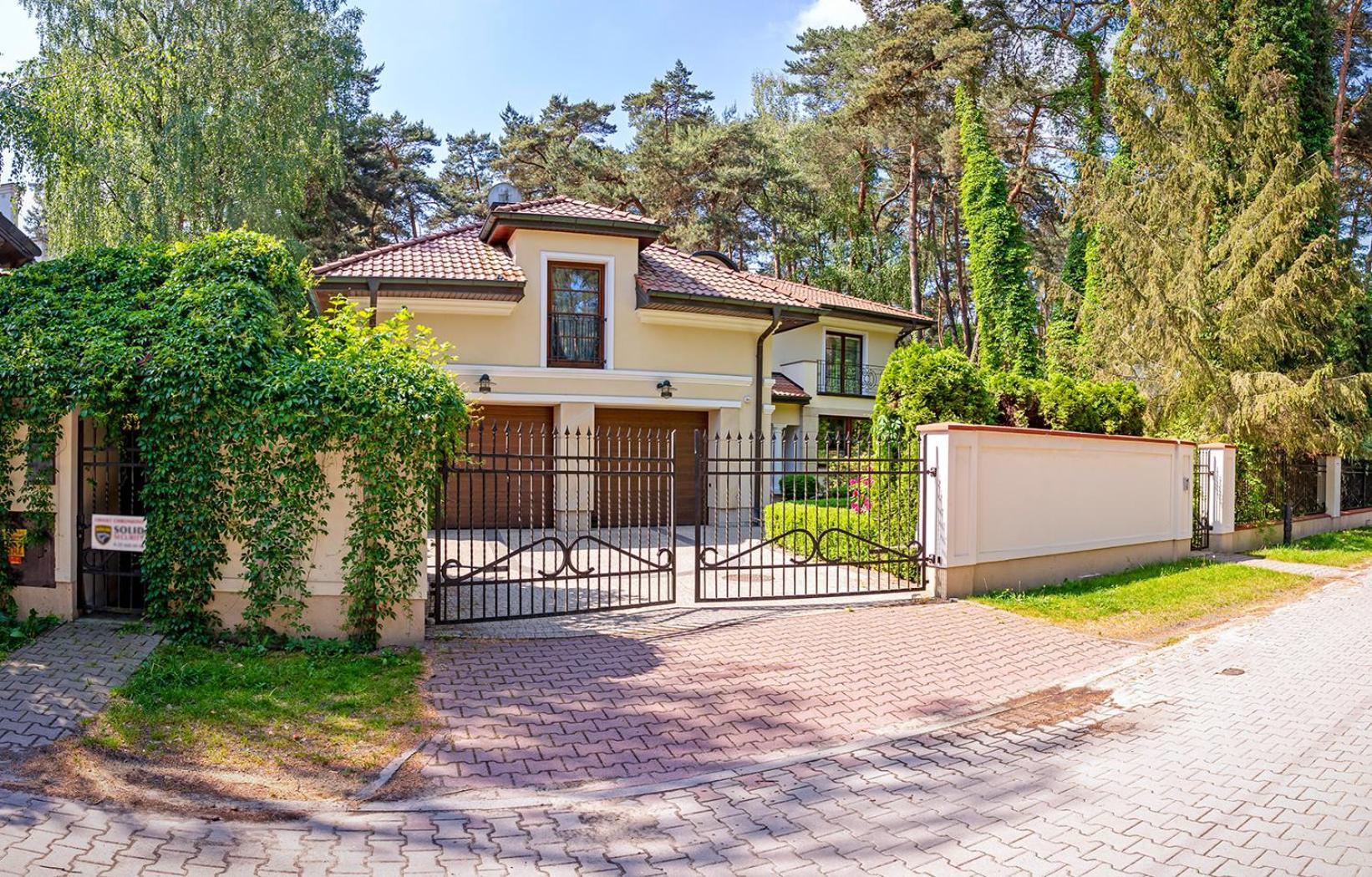 Luxury Villa Indoor Pool Warsaw Magdalenka Exterior foto